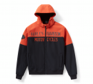 JACKET  BLACK/ORANGE