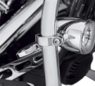 LED Fog Lamp Engine Guard Clamp Kit - Chrome