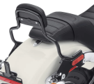 HoldFast Sissy Bar Upright Kort - Blanksvart