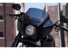Vivid Black Softail Quarter Fairing