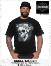 Harley-Davidson Järvsö T-shirt SKULL BANNER