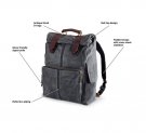 HD Waxed Canvas Backpack