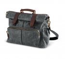 HD Waxed Canvas Messenger Bag
