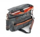 HD Waxed Canvas Messenger Bag