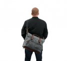 HD Waxed Canvas Messenger Bag
