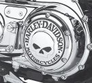 Willie G Skull Derby Cover - Chrome