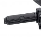 Willie G Skull Heated Hand Grips - Black