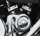 Willie G Skull Timer Cover - Chrome