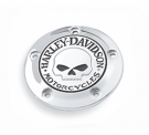 Willie G Skull Timer Cover - Chrome