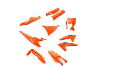 KTM Plastkit orange- EXC/EXC-F 2024-25