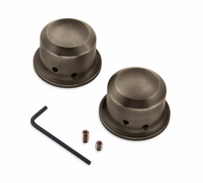 BRASS FRONT AXEL NUT COVER