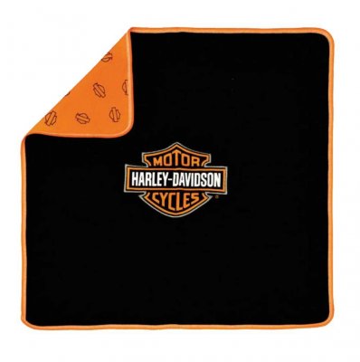 HD FILT BARN SVART/ORANGE