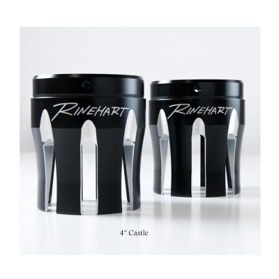 4" END CAP CASTLE BK (PR)