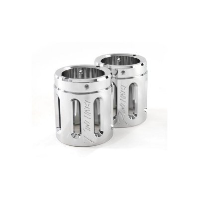 4" END CAP SLOT CH (PR)