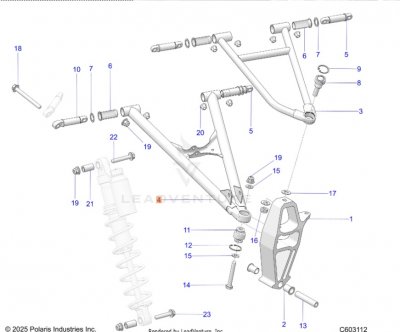 RIGHT SIDE  LOWER CONTROL ARM
