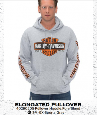 Harley-Davidson Järvsö Hoodie logga