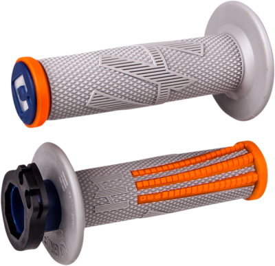 Emig Pro V2 Lock-On Grips Grey/Orange
