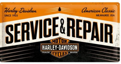 Harley Davidson SERVICE-SKYLT 25X50