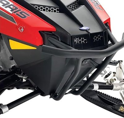 Polaris Snowmobile Pro-Ride Ultimate Front Bumper, Matte Black