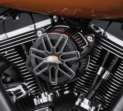 Screamin' Eagle Chisel Extreme Billet Air Cleaner Kit TC