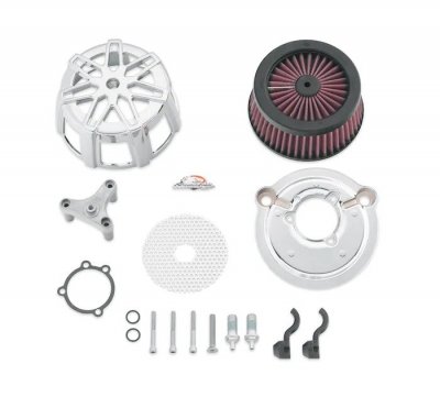Screamin' Eagle Chisel Extreme Billet Air Cleaner Kit
