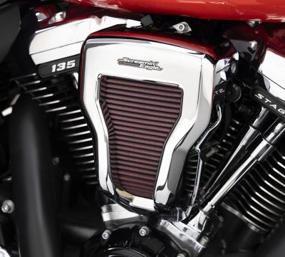 Screamin' Eagle Vortex Extreme Air Cleaner chrome