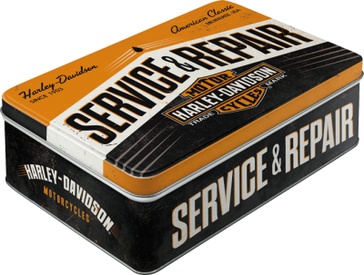 HD PLÅTBURK REKTANGULÄR SERVICE