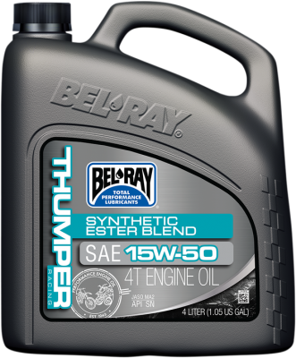Bel-Ray Thumper Motorolja 4-T 15W-50 4L