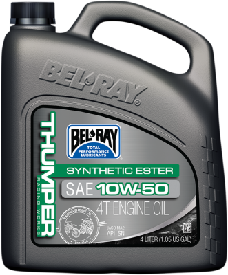 Bel-Ray Thumper Syntetisk Motorolja 10W-50 4L
