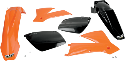 UFO Plastkit KTM SX 2001-02 Svart/Orange