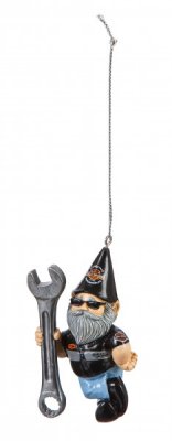 HD Tomte Mekaniker Med Hängare