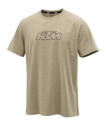 KTM ESSENTIAL TEE SAND MELANGE