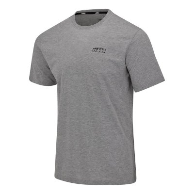 KTM LOGO T-SHIRT LIGHT GREY MELANGE