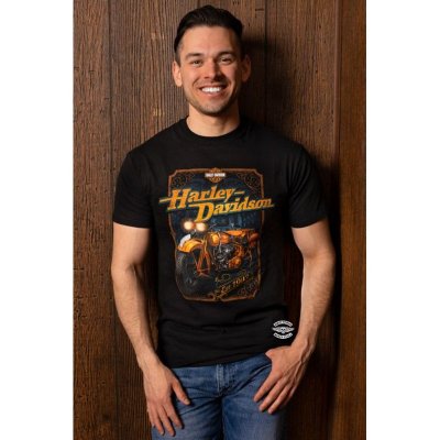 Harley-Davidson Järvsö T-shirt VINTAGE GOLD