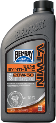 Bel-Ray Semi-Syntetisk Motorolja V-Twin 20W-50 1L