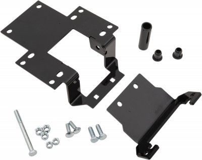 WINCH MOUNT MUD UTV POL