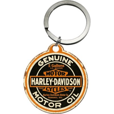 HD NYCKELRING rund oil