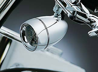Front LED Turn Signals Conversion- New Bullet - Smoke Lens