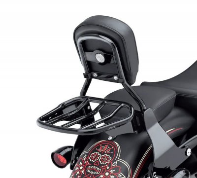 Custom Tapered Sport Luggage Rack - Black