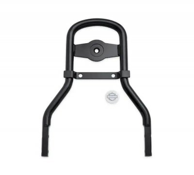 H-D Low Mini-Medallion Style Sissy Bar Upright