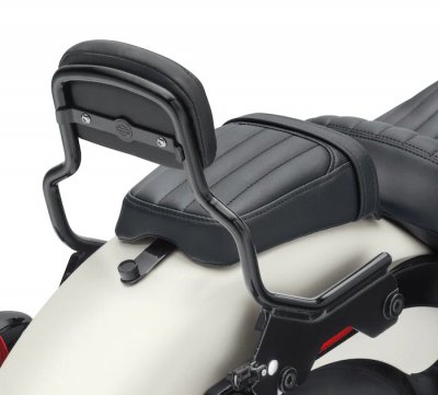HoldFast Sissy Bar Upright Short - Gloss Black