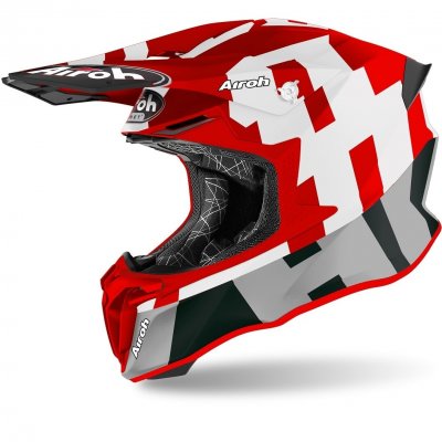 Airoh Hjälm Twist 2.0 Frame Röd Matt