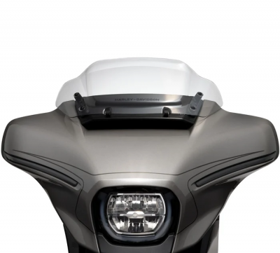 Wind Splitter 8 in. Windshield  Light Smoke