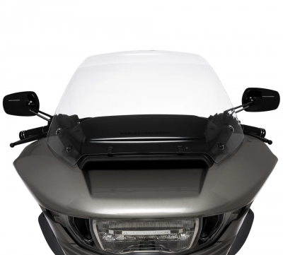 Wind Splitter 12 in. Windshield LIGHT SMOKE