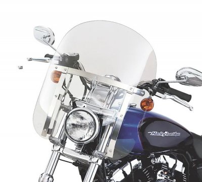 Quick-Release Compact Windshield 14"