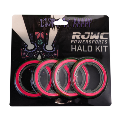 RJWC Haloringar LED2 Lila/Rosa
