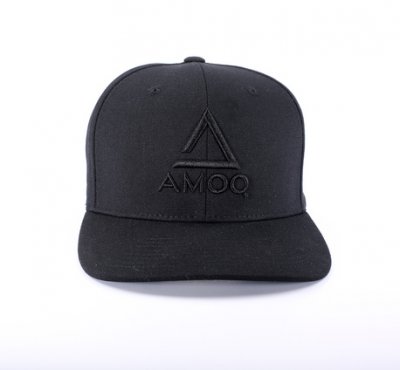AMOQ Original Snapback Keps Blackout