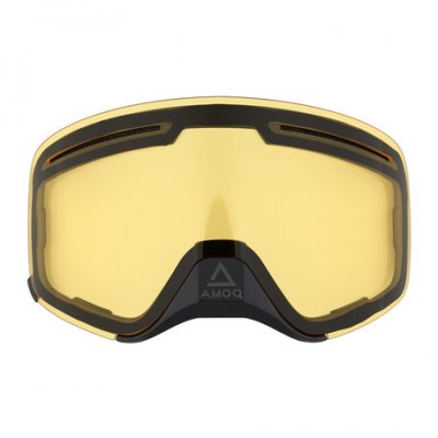 AMOQ Vision Vent+ Dubbellins Magnetic (WITH NOSEGUARD) - Yellow