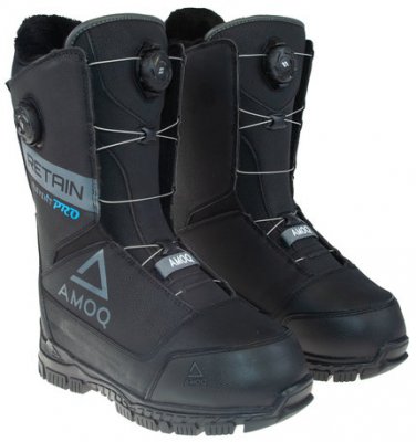 AMOQ Retain Dual Opti-Fit lacing Skoterkängor Svart/Grå