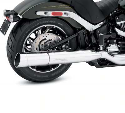 Screamin' Eagle Street Cannon Muffler Chrome - FLSB